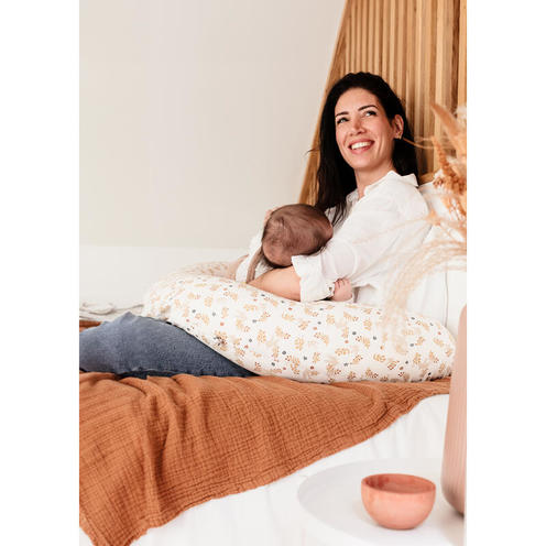 Coussin de maternité Jersey imprimé Colombes - CANDIDE