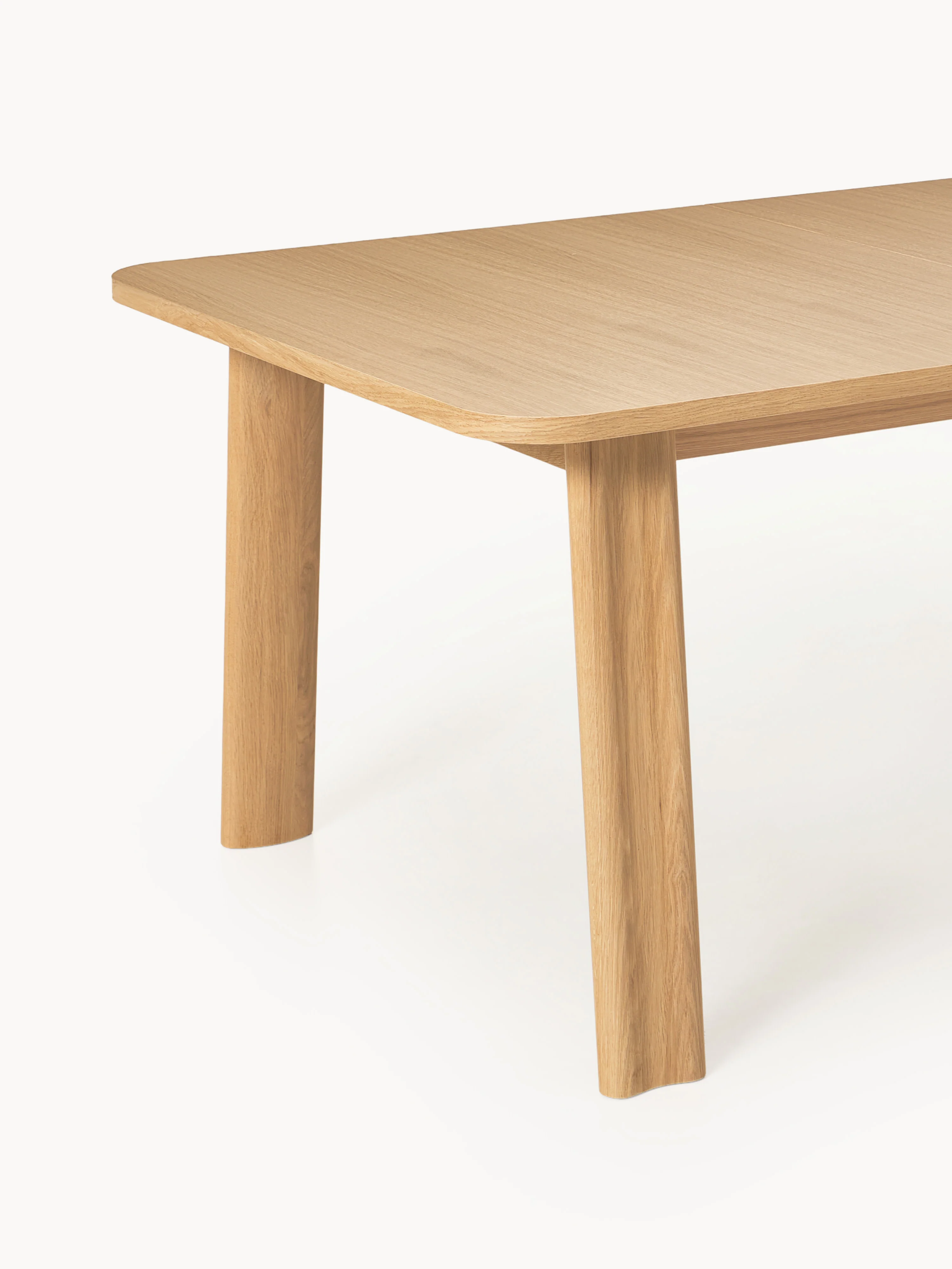 Uitschuifbare eettafel Ember, in verschillende formaten
