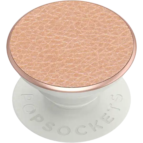 PopGrip Vegan Leather Rose Gold