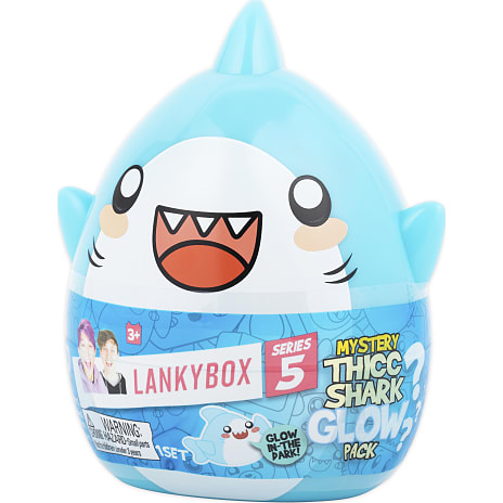 Lankybox Thiccs shark Glow Pack