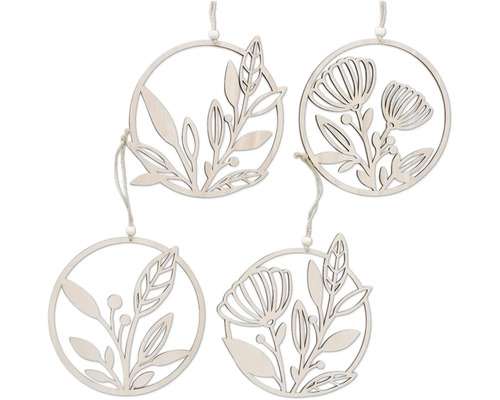 Betony decoratieve hangers, Ø 20 cm, gesorteerd