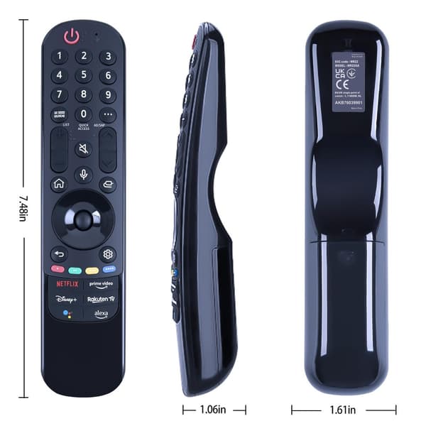 TV-fjernkontroll erstatning for AKB76039901 for LG TV