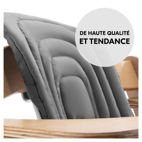Coussin pour chaise haute - Gris foncé - HAUCK