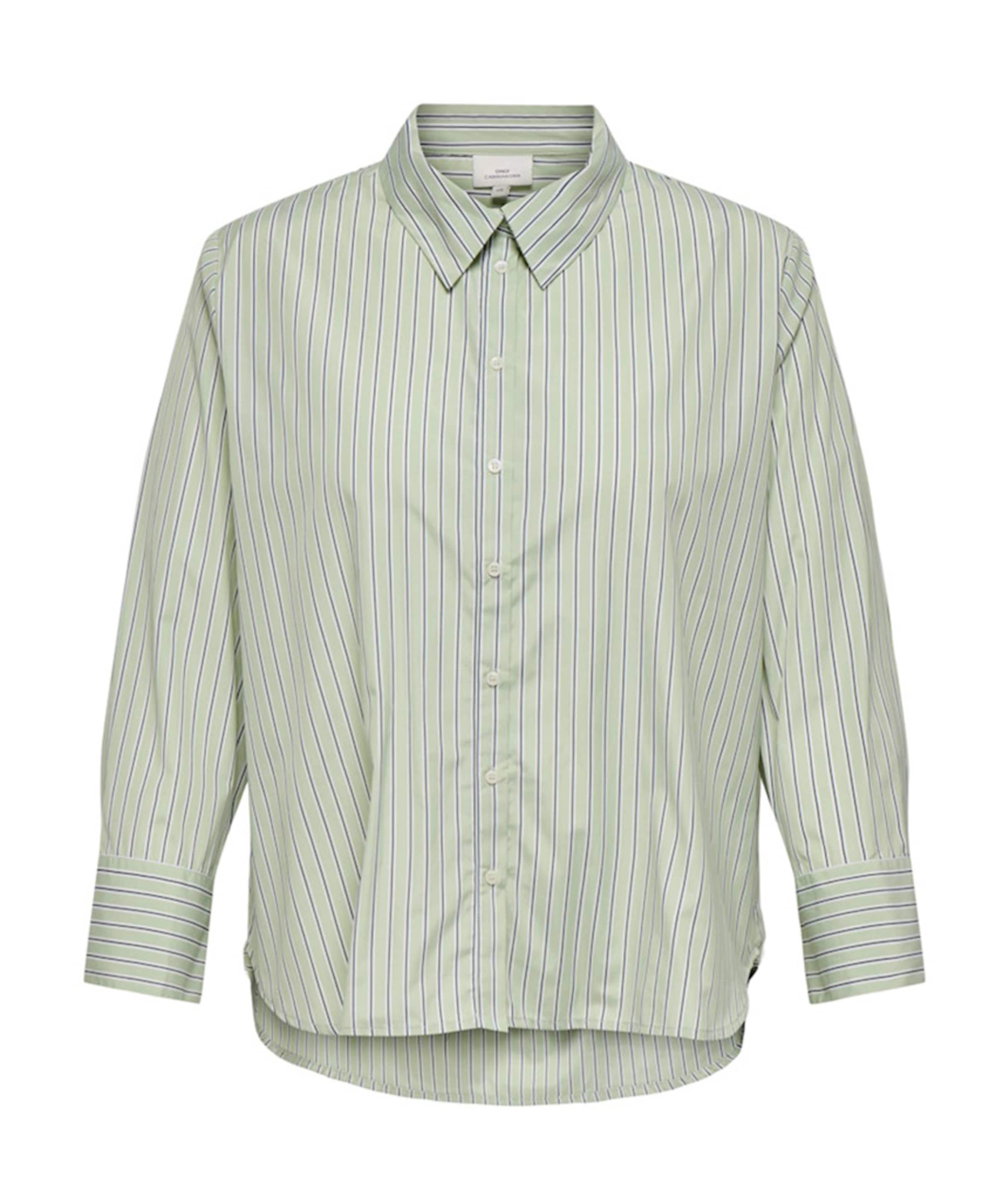 Only Carmakoma Dames blouse groen