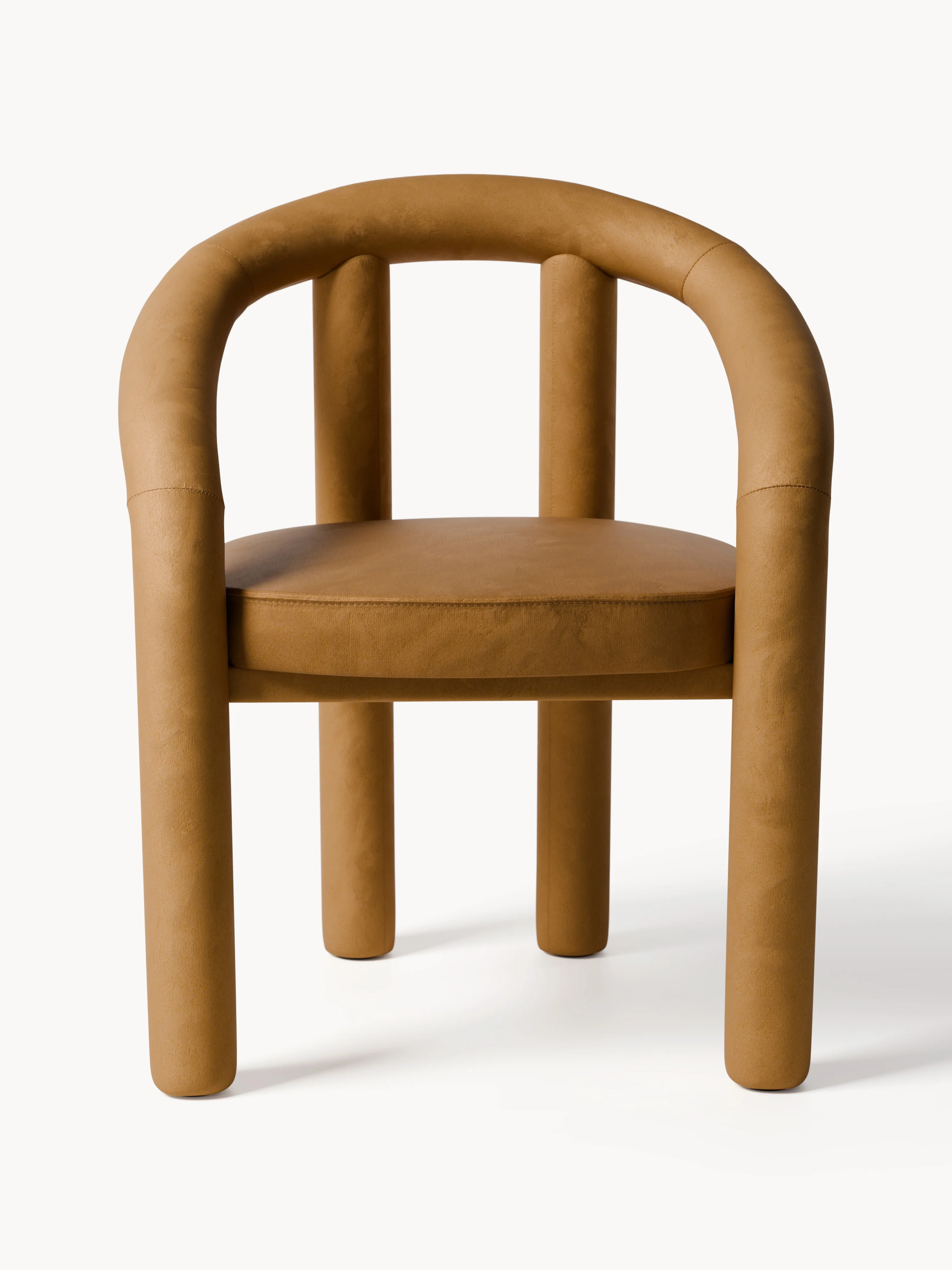 Fluwelen armstoel Calan 4