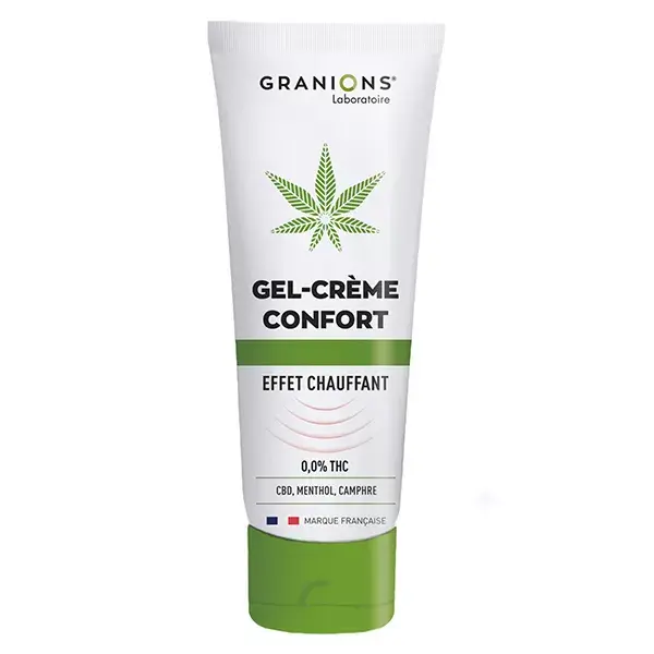 Gel-creme Granions CBD Comfort com efeito aquecedor 75 ml