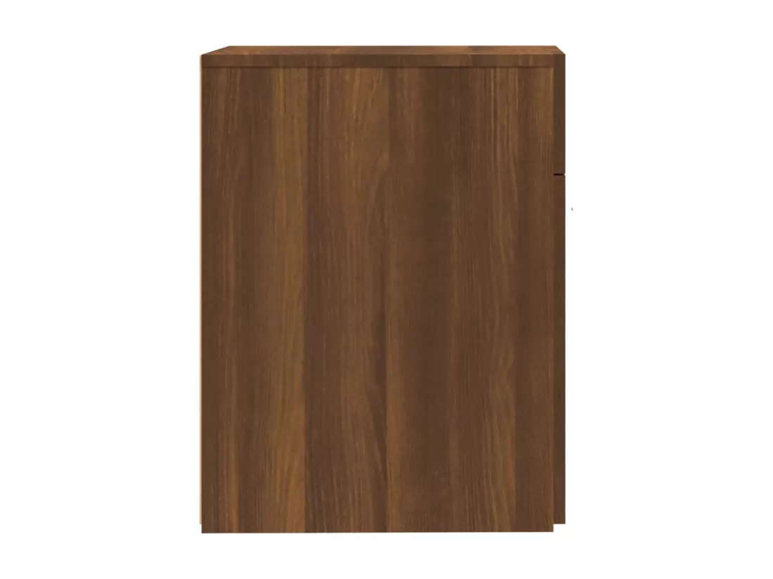 Armoire apothicaire Chêne marron 20x45,5x60cm Bois d'ingénierie