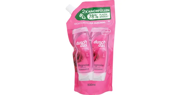 Duschdas Duschgel Magnolie Nachfüllpack 500 ml