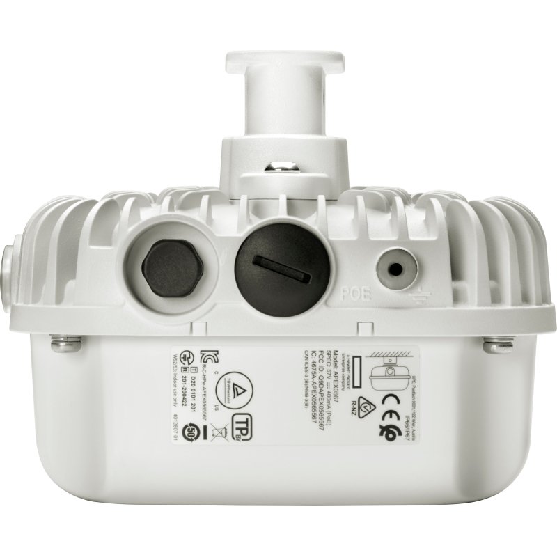 HPE Aruba Networking AP-565 (RW) 802.11ax Dual 2x2 Radio Integrated Omni Antennas Outdoor AP