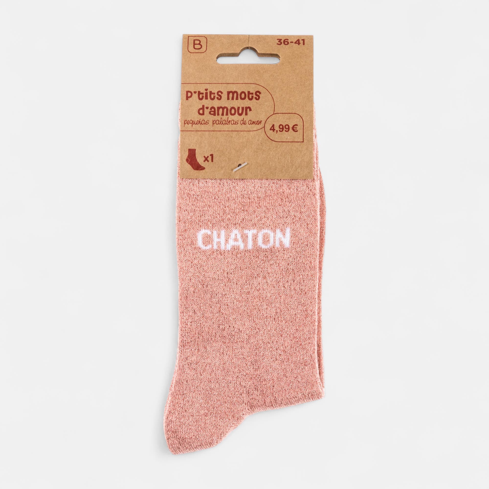Chaussettes Femme rose