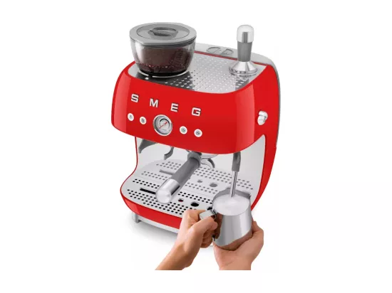 Smeg Robot café 20 bars rouge - EGF03RDEU