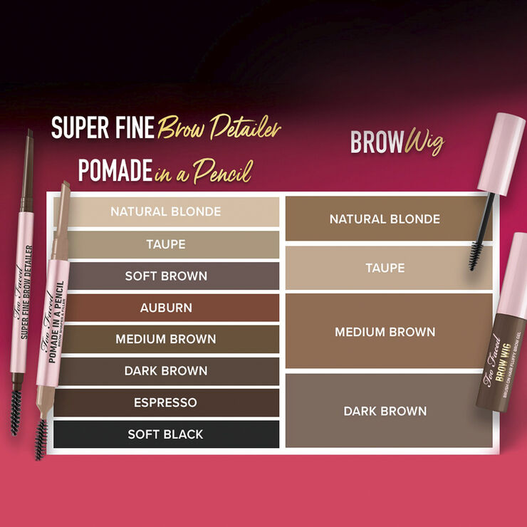 Too Faced Brow Wig Eyebrow Gel - Brow Mascara