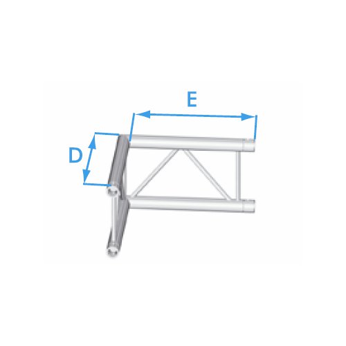Prolyte X30L-C003U ladder truss 90 graden hoek omhoog