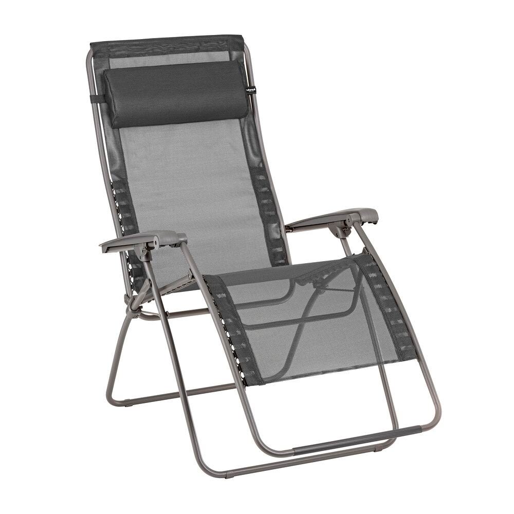 Zero-Gravity-Relaxliege - XL Rsxa Clip XL Batyline® Iso Schwarz Noir