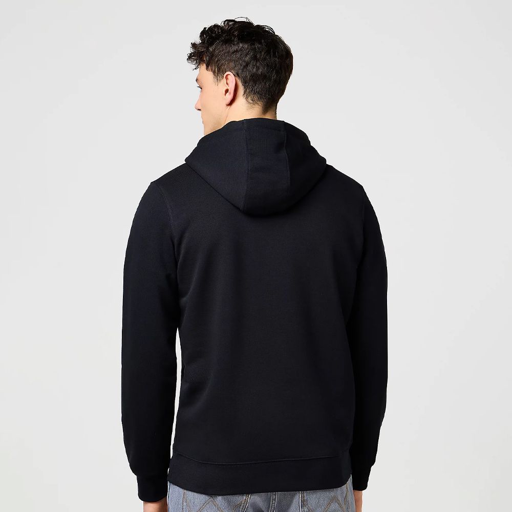 Wrangler mens Regular Americana Hoodie Black