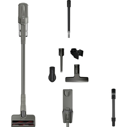 Aspirateur balai Miele DUOFLEX HX1 CareCare - Aspirateur sans fil coloris Gris Mat