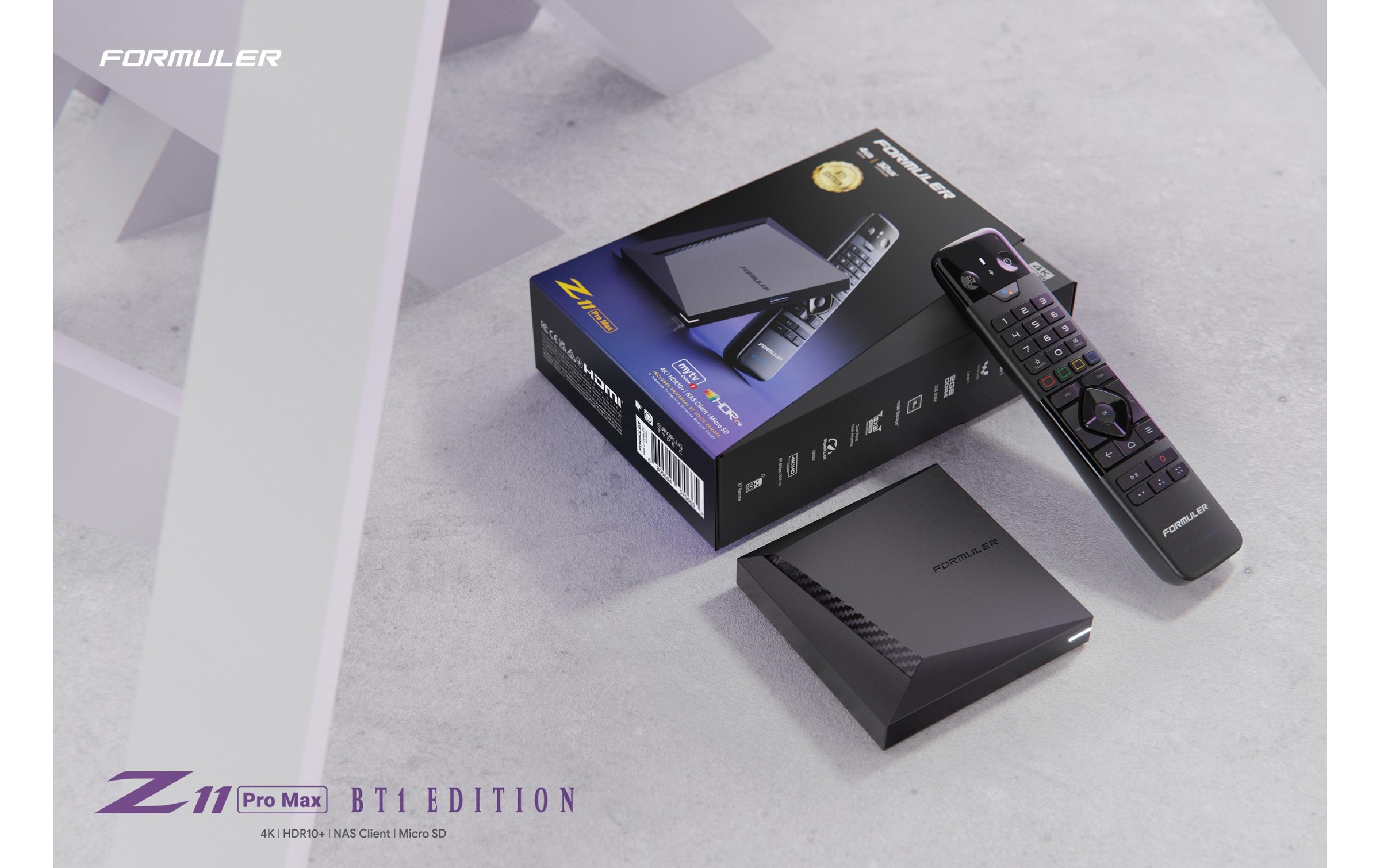 Streaming-Box »Formuler IPTV Player Z11 Pro Max BT1«
