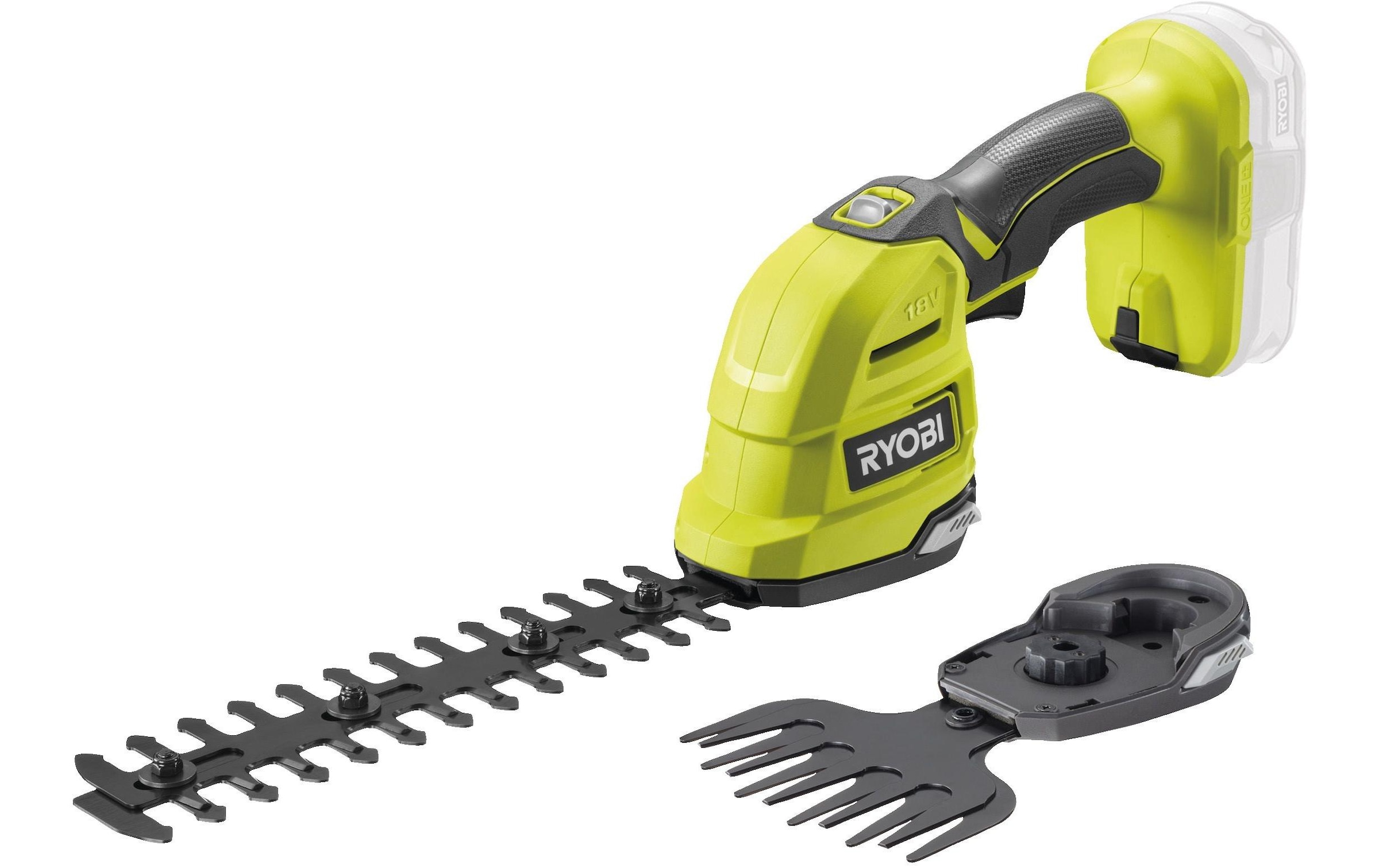 Akku-Gras- und Strauchscherenset »RYOBI RY18GSA-0« ()