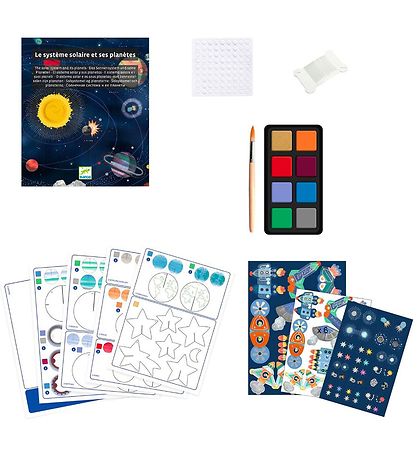 Djeco Kreatives Spielset - DIY - Das Sonnensystem