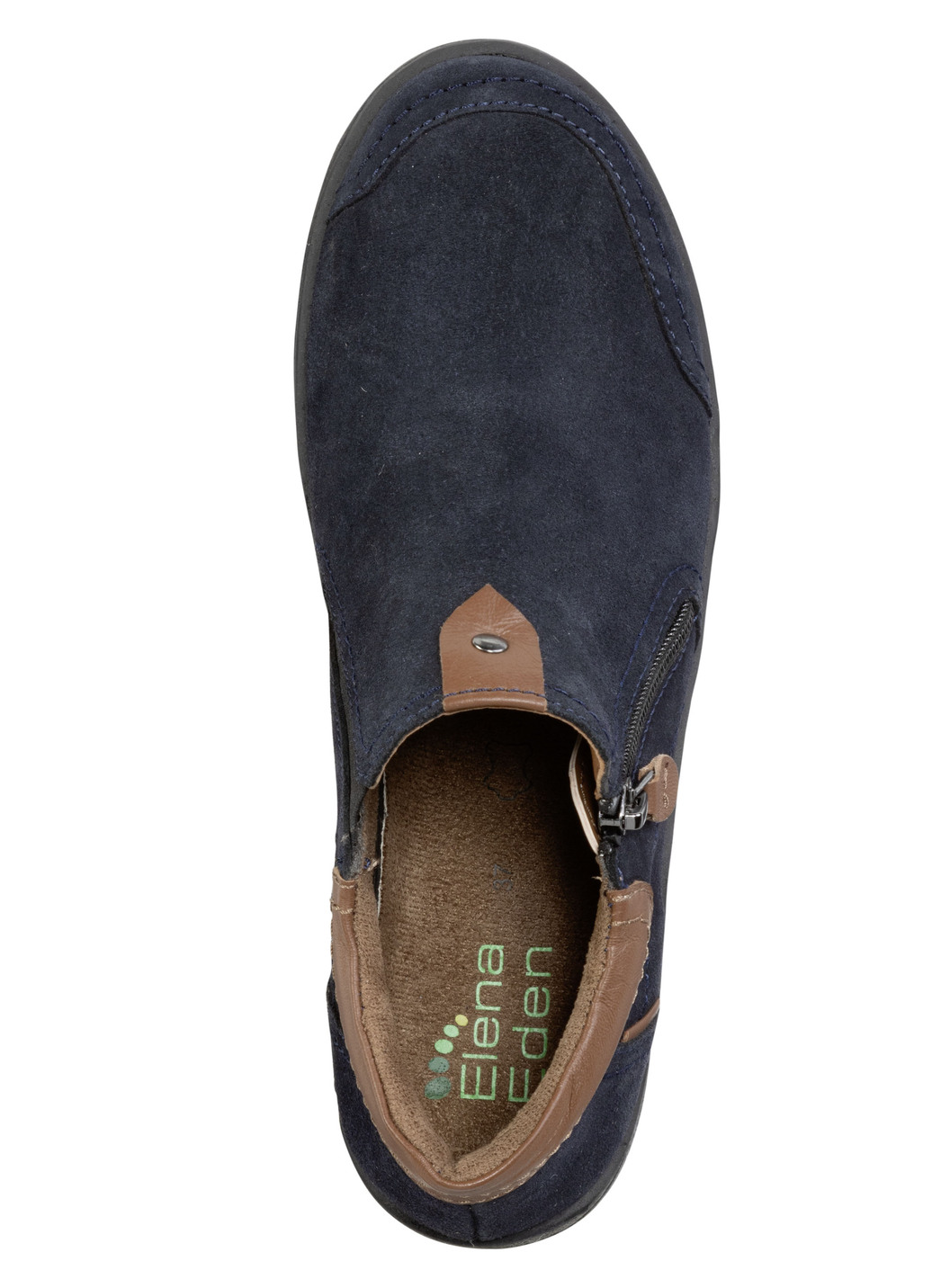 ELENA EDEN Bootie aus Rind-Veloursleder
