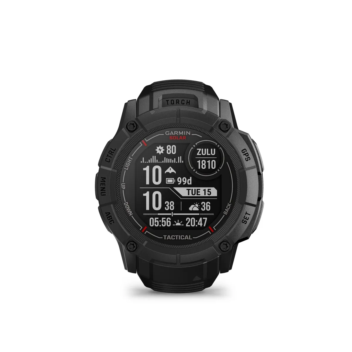 Garmin Instinct 2X Solar Tactical Edition Black