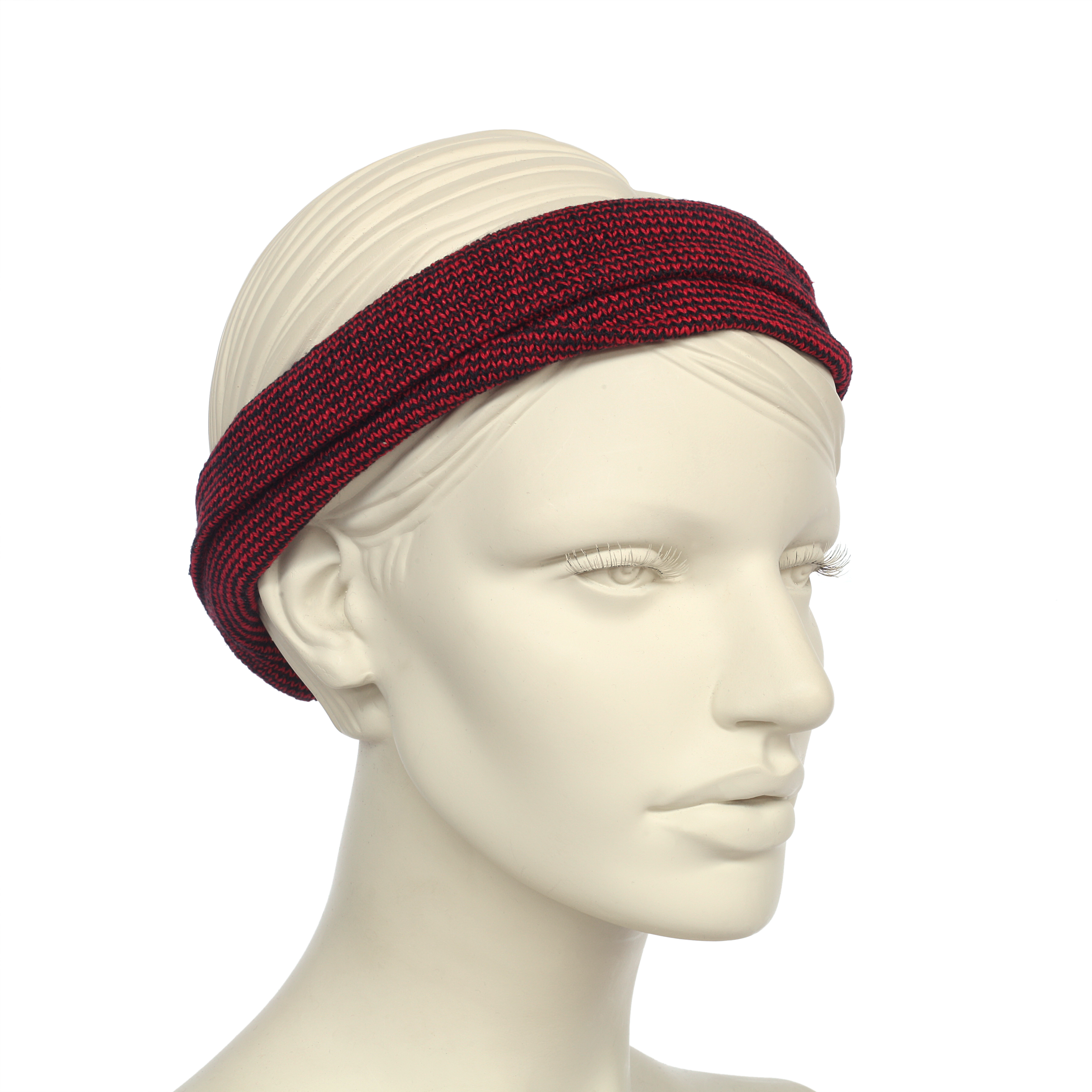 Stirnband, rot, schwarz, L 40 cm, H 8 cm günstig bestellen