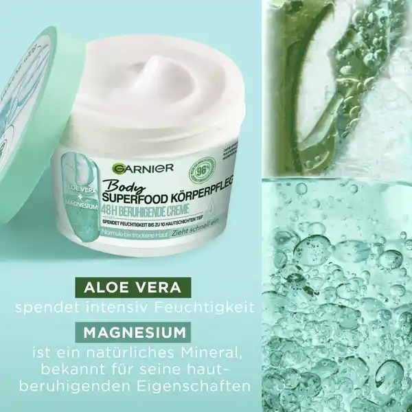 Body Superfood Körperpflege 48 h beruhigende Creme