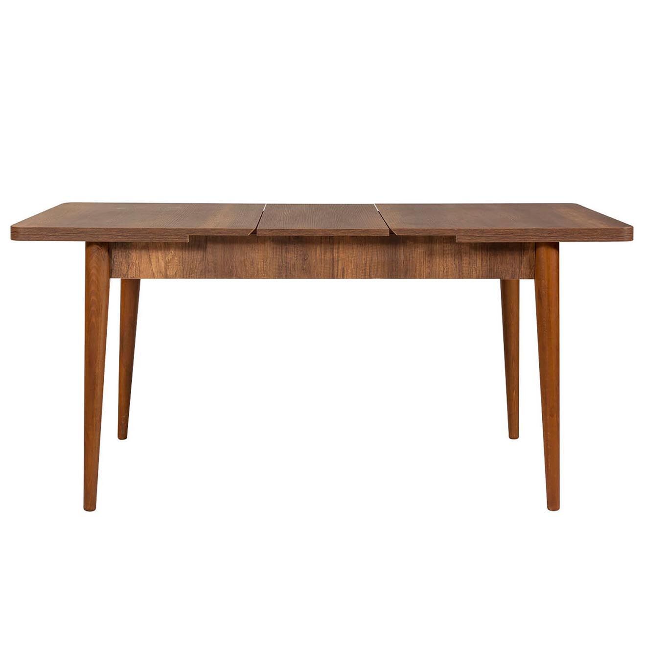 Homitis Ensemble Table + 2 Chaises + 2 Bancs Vina beige/gris