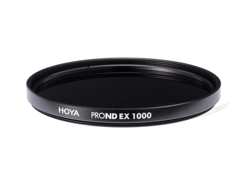 Hoya Graufilter PRO ND EX 1000 – 82 mm ND Filter mit zehnstufiger Lichtreduzierung