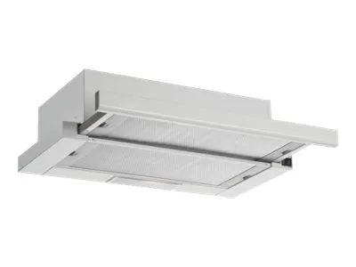 SILVERLINE SL 1152 V5 - Hætte - teleskopisk - bredde: 59.8 cm - dybde: 30.5 cm - udtrækning og recirkulation (-) - stål