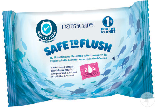 Natracare Lingettes Humide Jetable Aux Toilettes 30 Pièces
