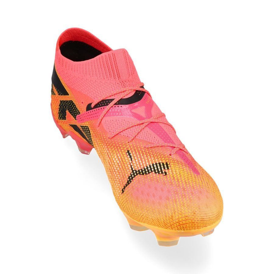 PUMA Future 7 Ultimate FG/AG Tricks - Crépuscule/Sun Stream/Noir/Blanc ÉDITION LIMITÉE