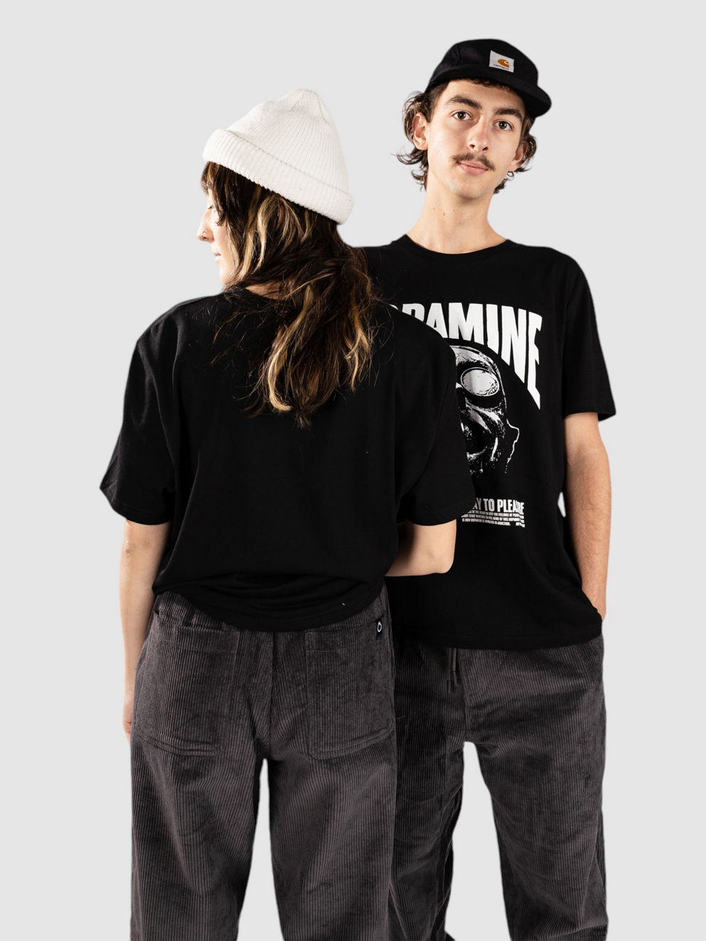 Any Means Necessary Dopamine T-Shirt black