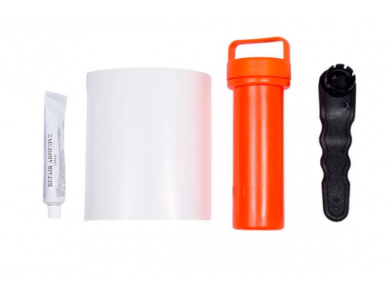 Indiana Family Pack 12 0 aufblasbares Stand Up Paddling-Board inkl. Paddel und Luftpumpe Grau
