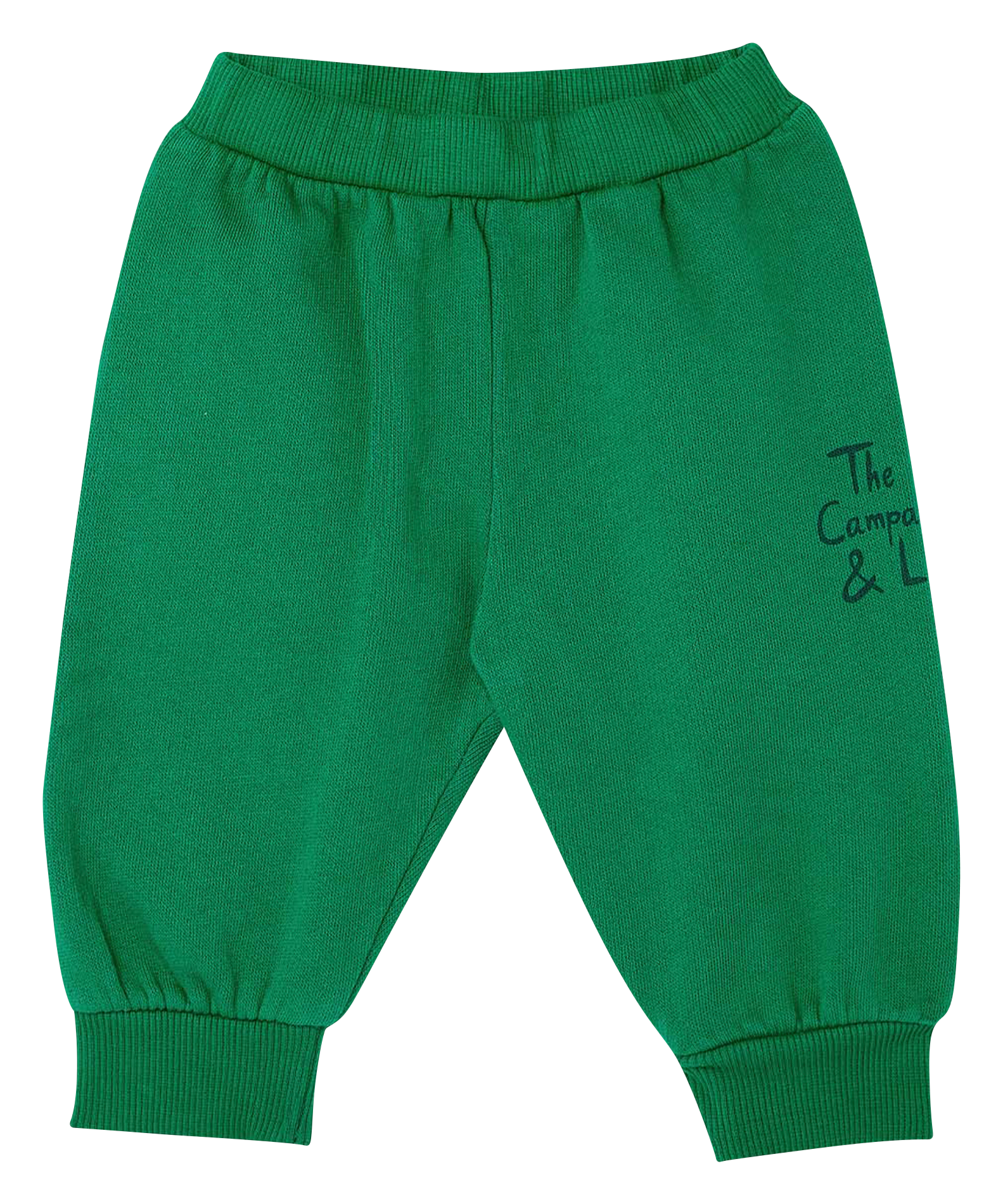 Pantalon droit en coton bio| Vert