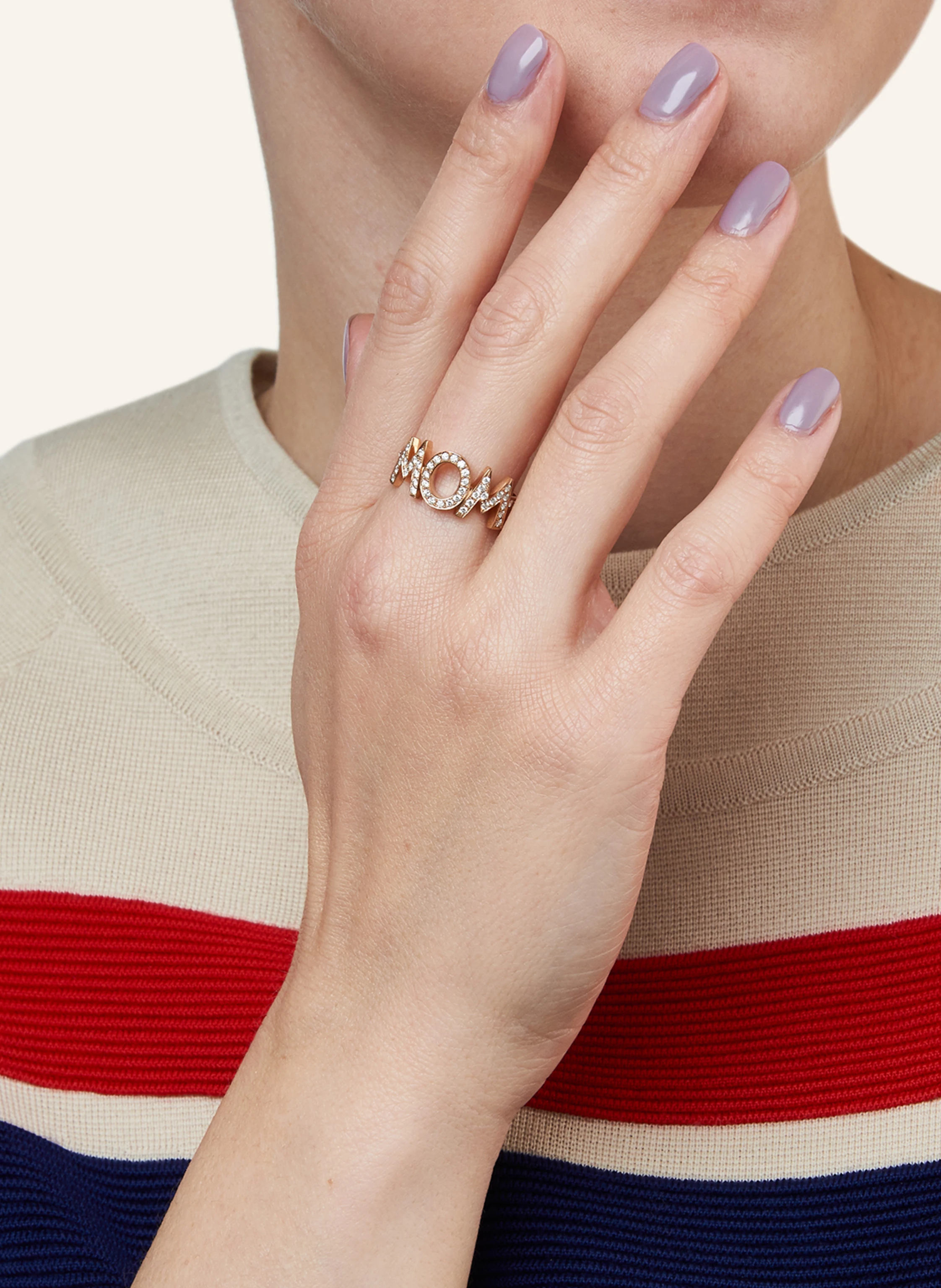 CADA Ring XL WOW