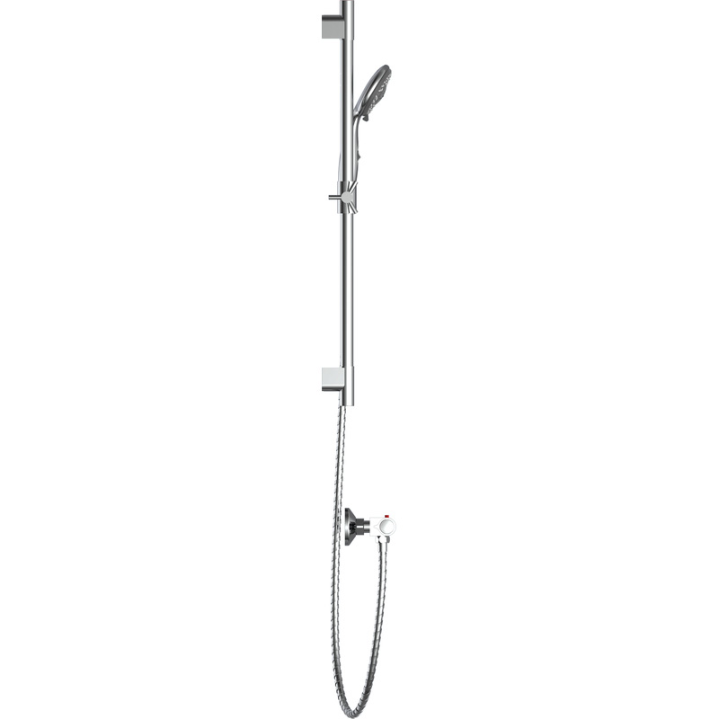 Schütte Aqua2Save doucheset met thermostatische douchekraan 5 standen chroom