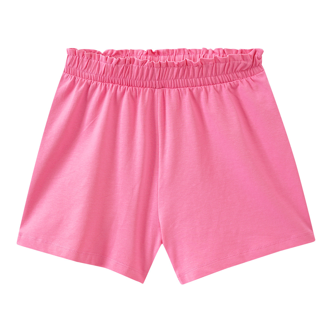 Famy 3 Mädchen Shorts mit bunten Motiven weiss / rosa / hellblau