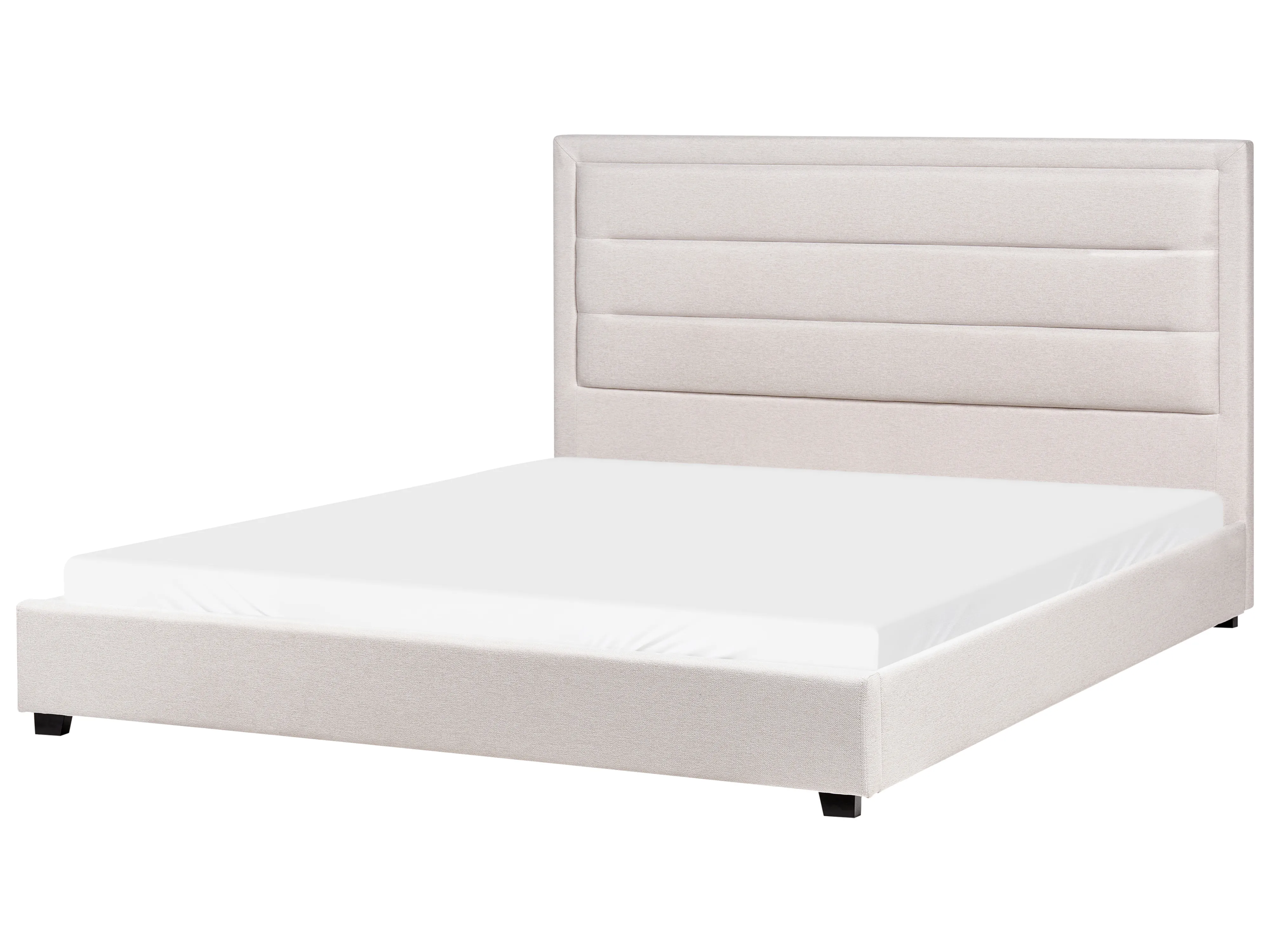 Waterbed Stof ROUEN 180 x 200 cm Lichtbeige