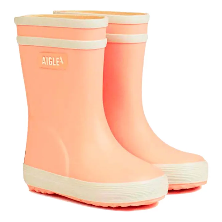 Aigle Bottes de Pluie Baby Flac | Rose pâle