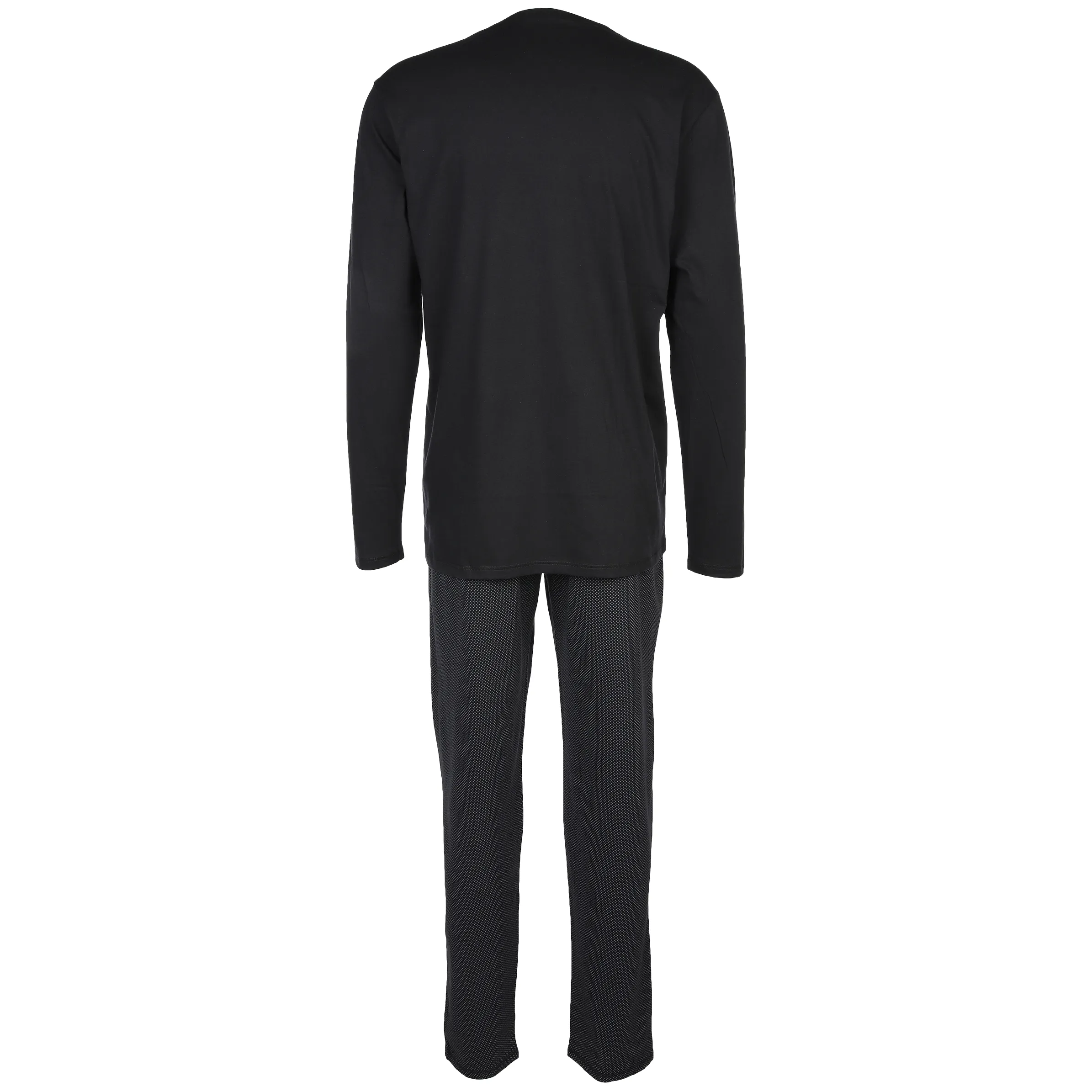 Herren Pyjama mit V-Ausschnitt