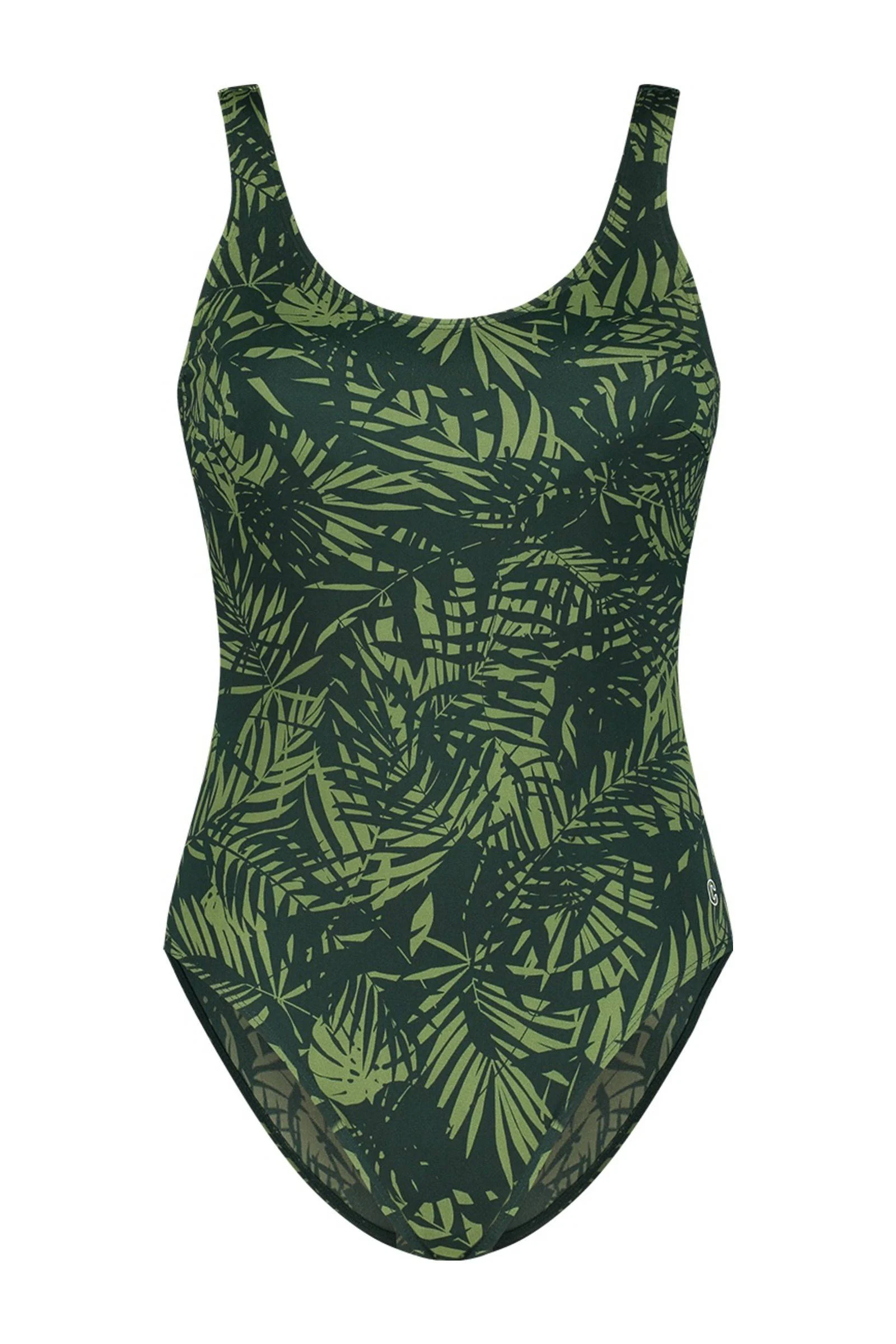 ten Cate Swim badpak donkerblauw/groen