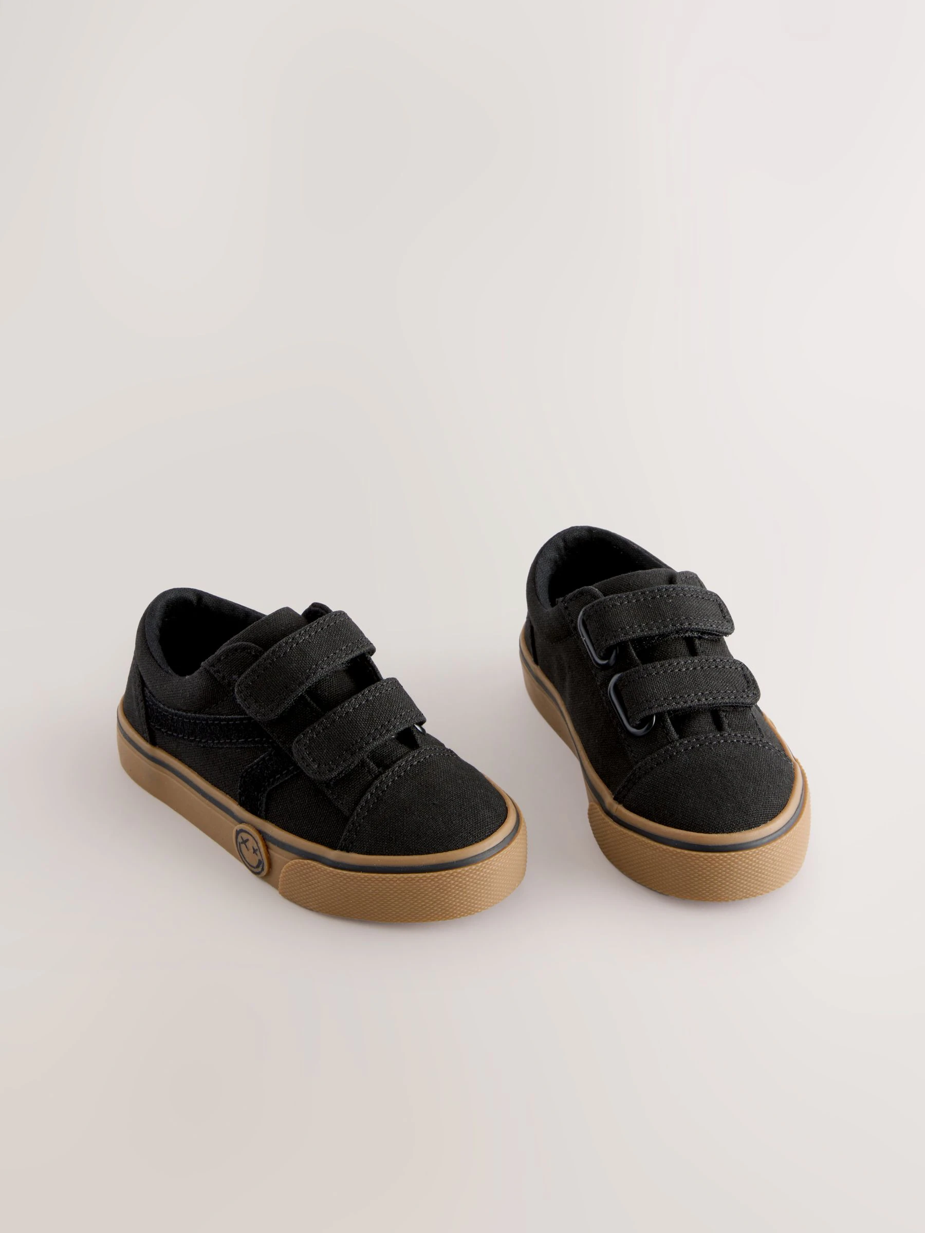 Zwart - Klittenbandsluiting Skate Trainers
