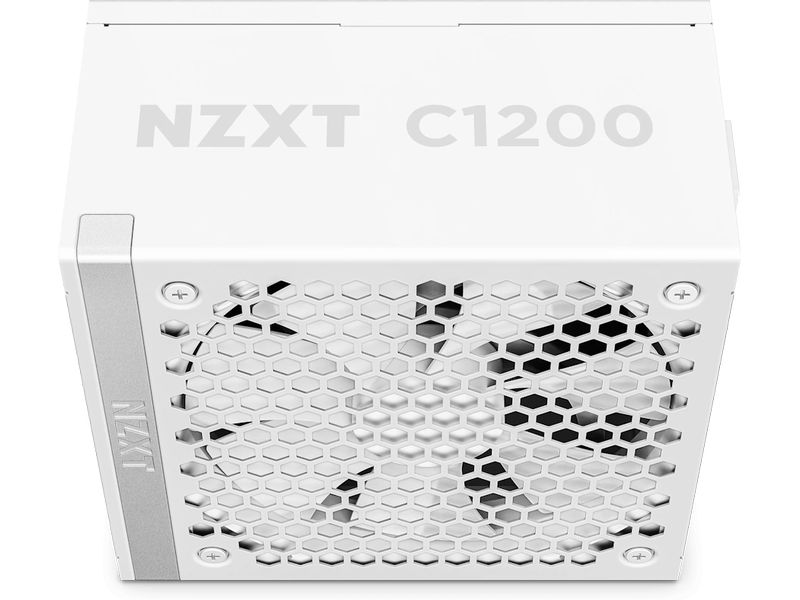 NZXT Netzteil C1200 Gold 1200 W, Weiss 1200 Watt 80 PLUS Gold Vollmodulares ATX-Netzteil