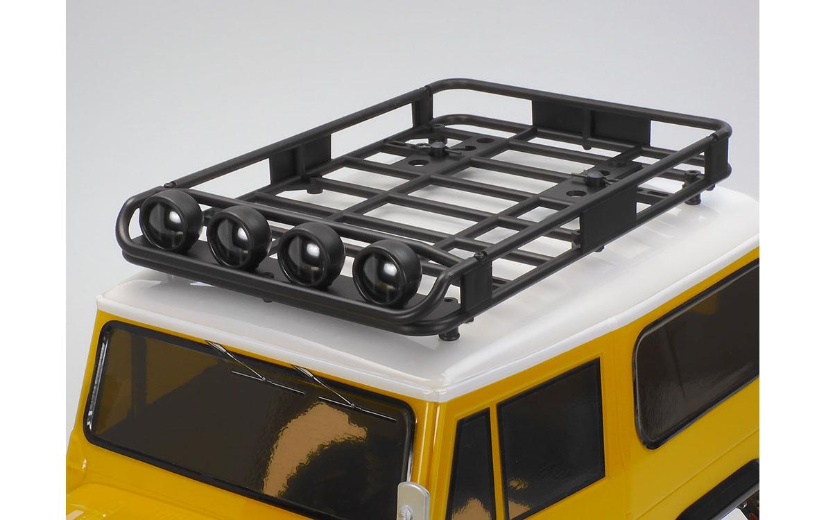 Scale Crawler Toyota Land Cruiser 40 CC-02 Gelb Bausatz 1:10<br>Toyota Land Cruiser Off-Road Modell im Massstab 1:10
