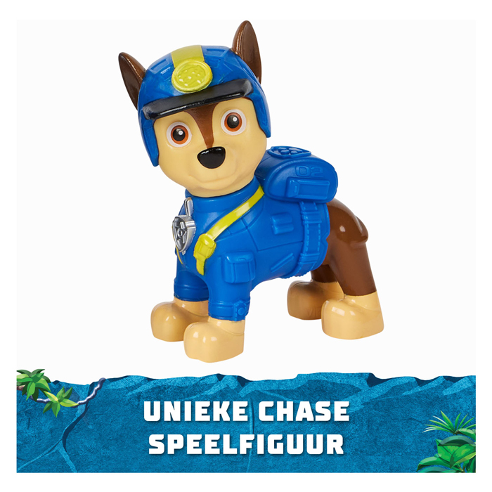 PAW Patrol Jungle Pups Voertuig Speelfiguur - Chase Tiger