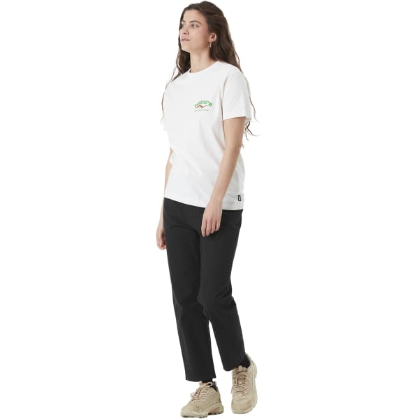 T-shirt PICTURE D&S HALF DOME TEE NATURAL WHITE