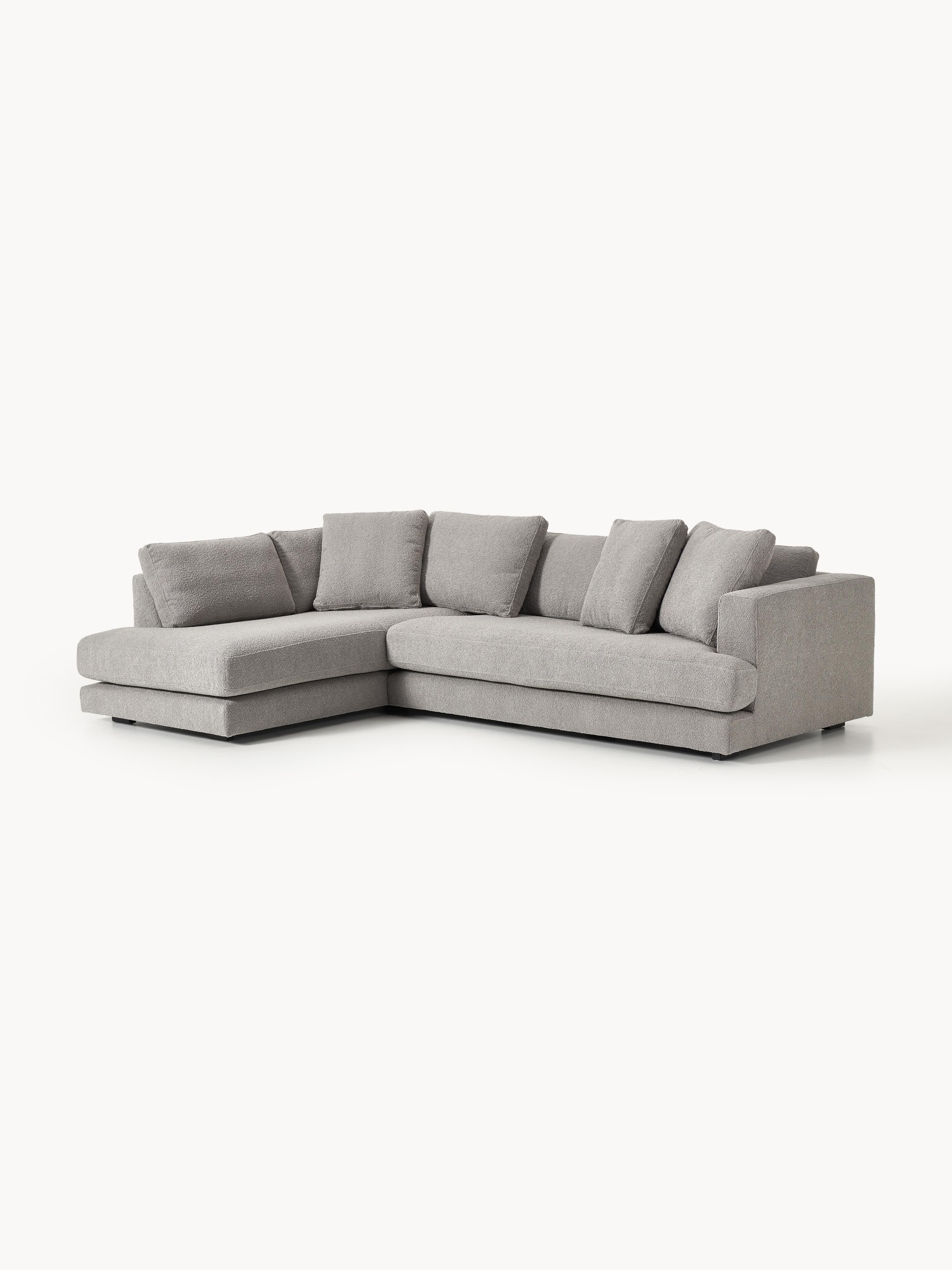 Bouclé hoekbank Tribeca