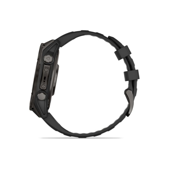 Garmin Unisex Ure fēnix® 8 - 47 mm AMOLED Sapphire Sort