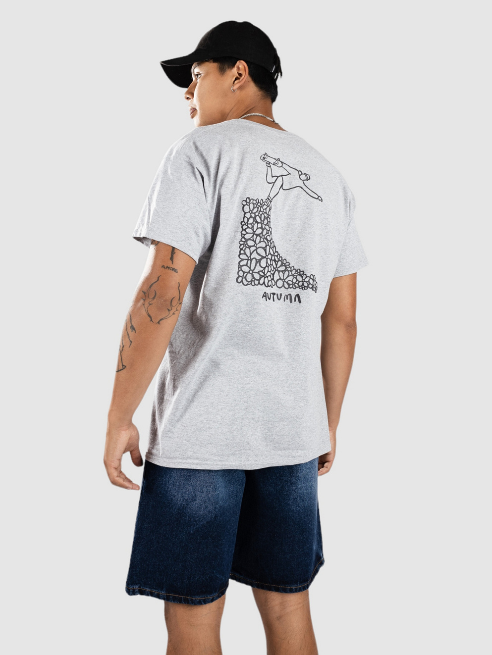 Autumn Headwear Transition T-Shirt heather gray